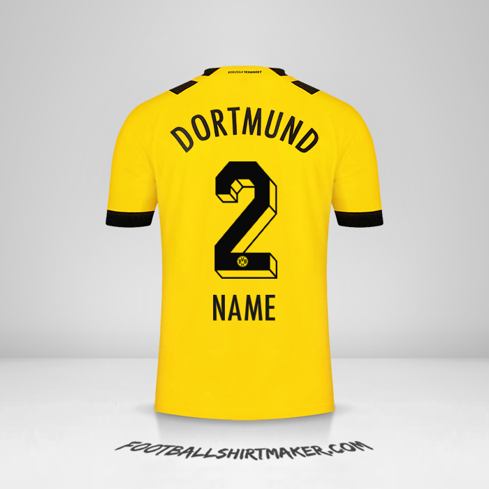 Trikot Borussia Dortmund 2022/2023 -  name - 2