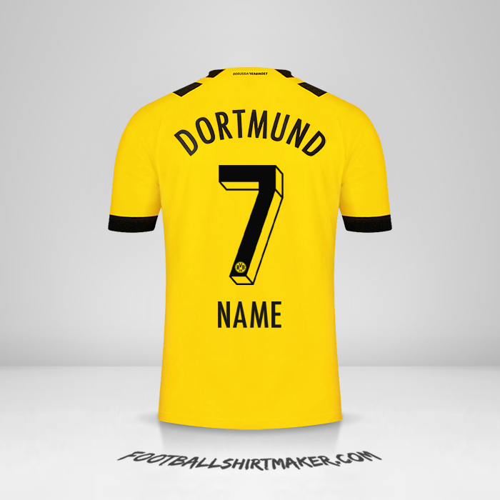 Jersey Borussia Dortmund 2022/2023 -  name - 7