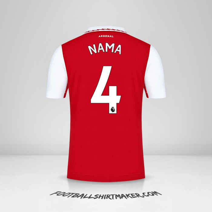 Jersey Arsenal 2022/2023 -  nama - 4