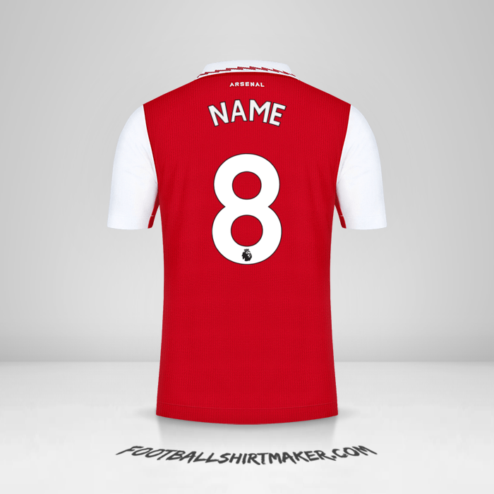 Jersey Arsenal 2022/2023 -  name - 8