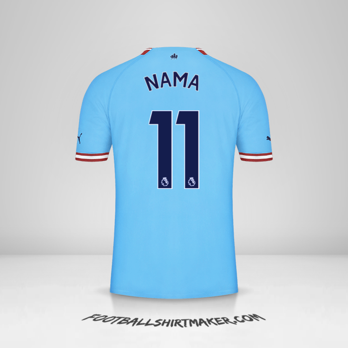 Jersey Manchester City 2022/2023 -  nama - 11
