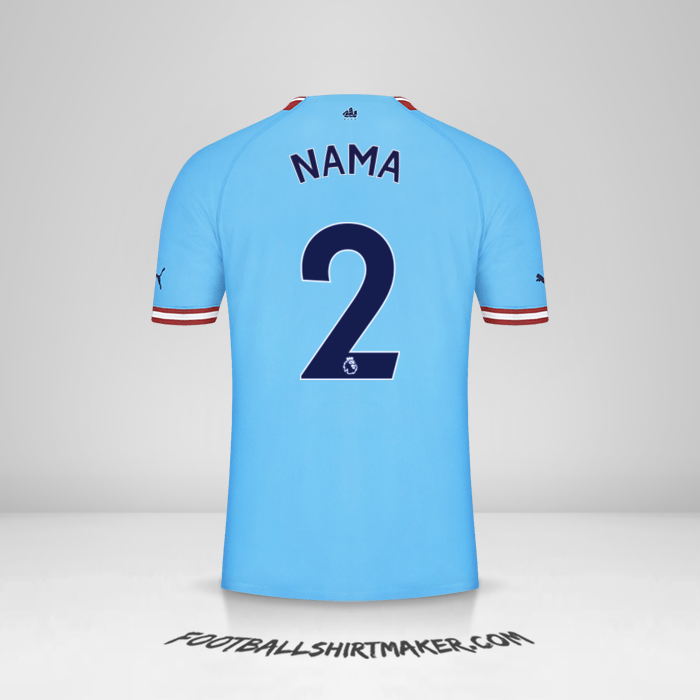 Jersey Manchester City 2022/2023 -  nama - 2