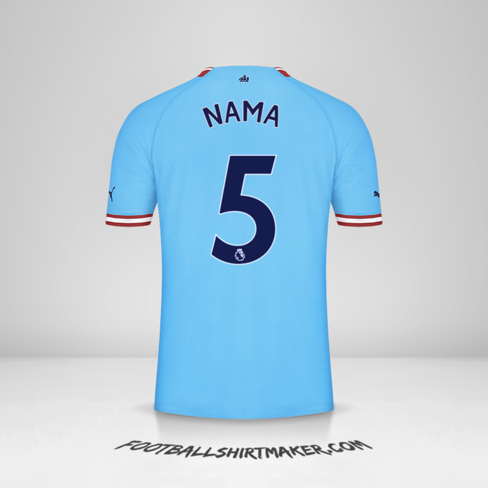 Jersey Manchester City 2022/2023 -  nama - 5
