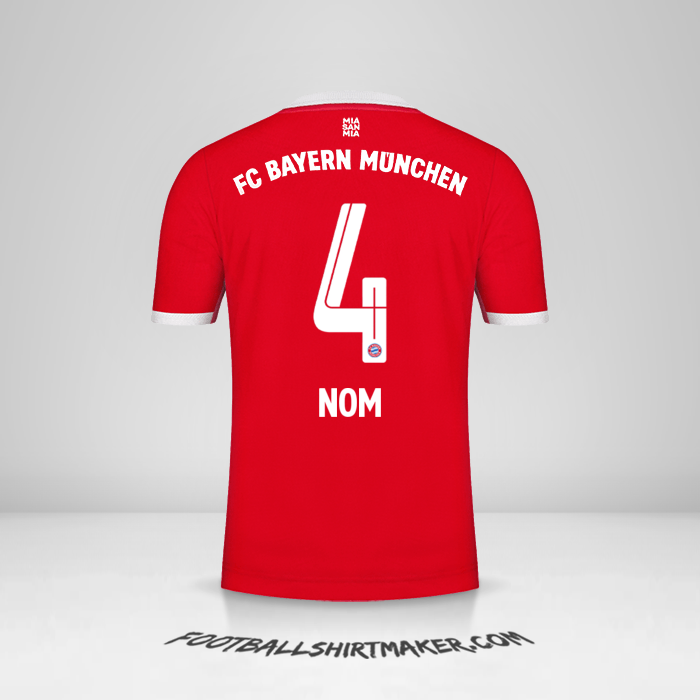 Maillot FC Bayern Munchen 2022/2023 -  nom - 4
