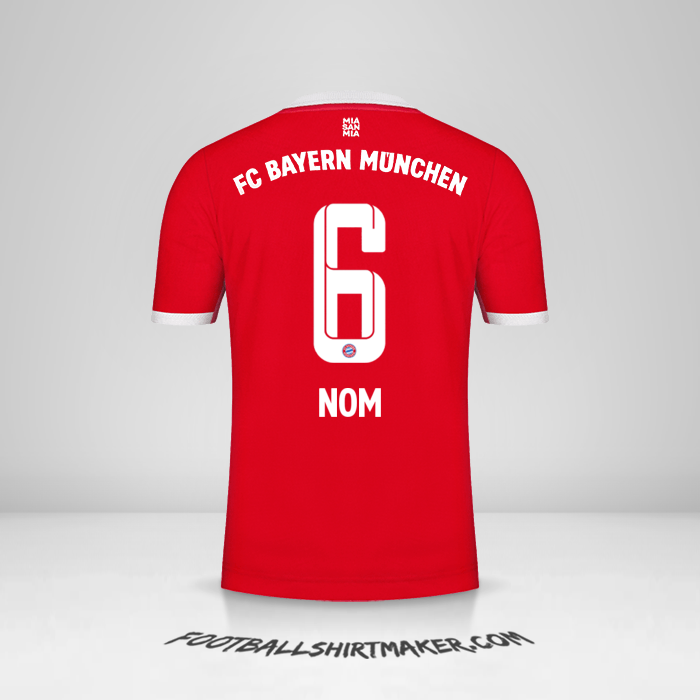 Maillot FC Bayern Munchen 2022/2023 -  nom - 6