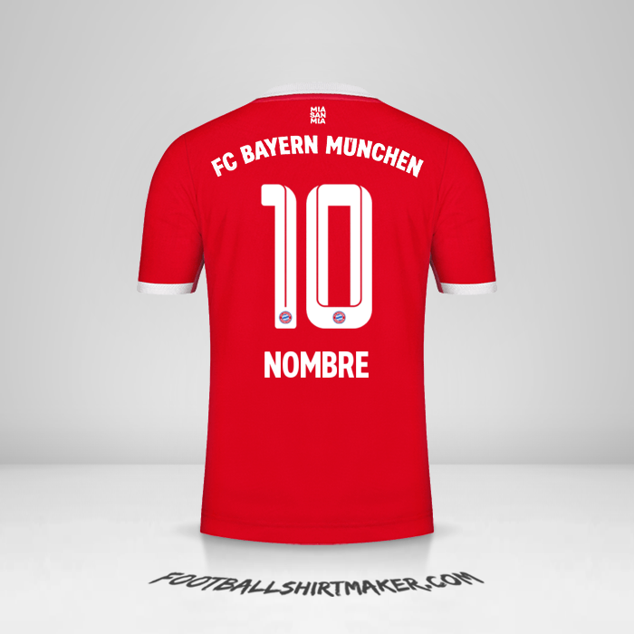 Jersey FC Bayern Munchen 2022/2023 -  nombre - 10