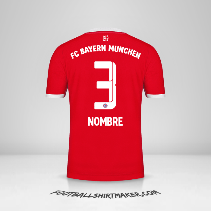 Jersey FC Bayern Munchen 2022/2023 -  nombre - 3