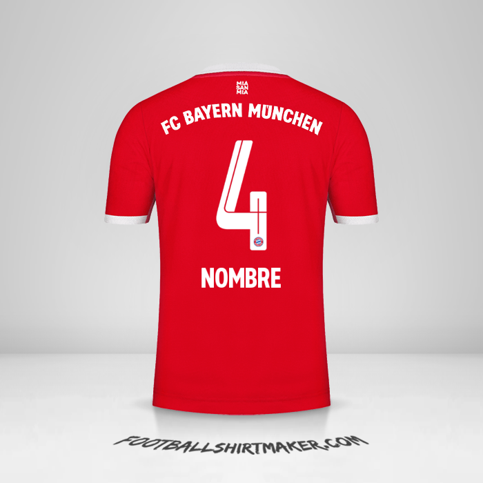 Camiseta FC Bayern Munchen 2022/2023 -  nombre - 4