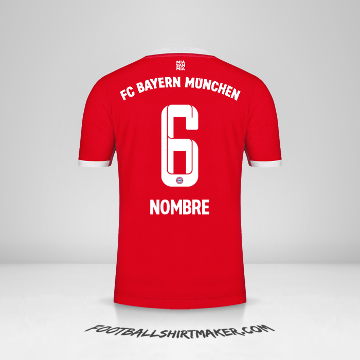 Camiseta FC Bayern Munchen 2022/2023 -  nombre - 6