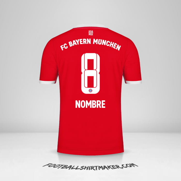 Jersey FC Bayern Munchen 2022/2023 -  nombre - 8
