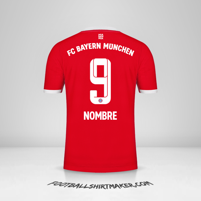 Jersey FC Bayern Munchen 2022/2023 -  nombre - 9