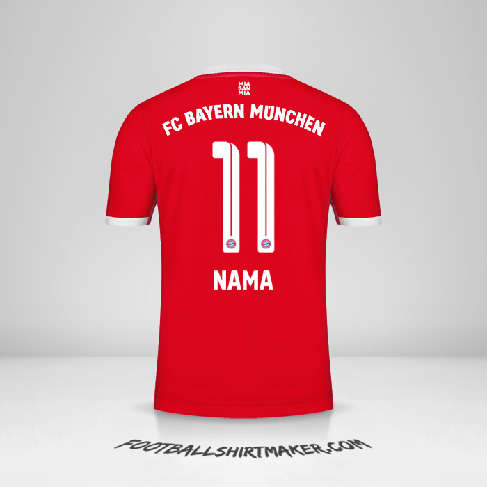 Jersey FC Bayern Munchen 2022/2023 -  nama - 11
