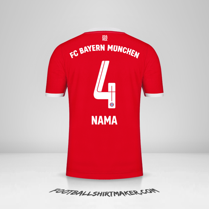 Jersey FC Bayern Munchen 2022/2023 -  nama - 4
