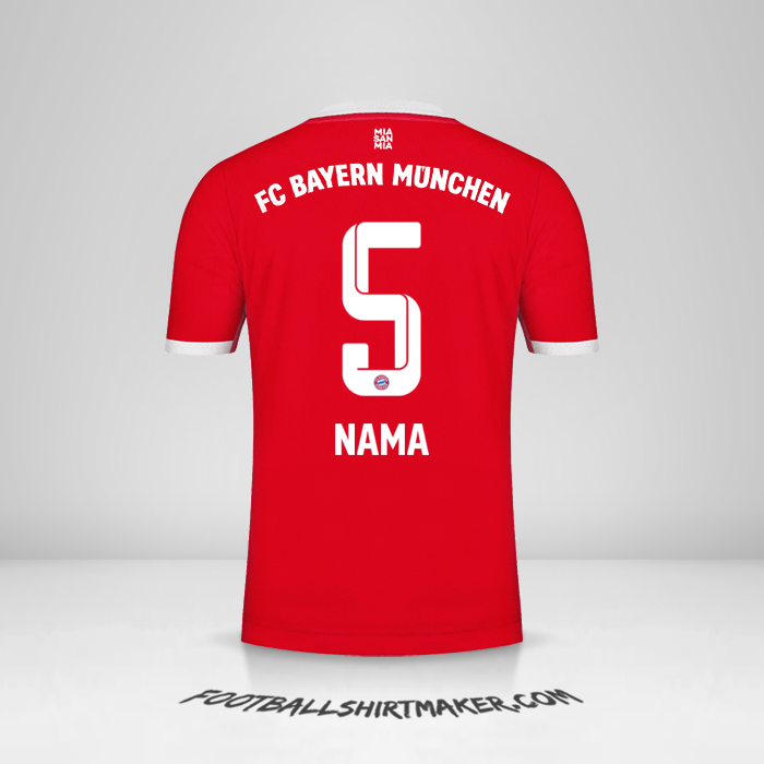 Jersey FC Bayern Munchen 2022/2023 -  nama - 5
