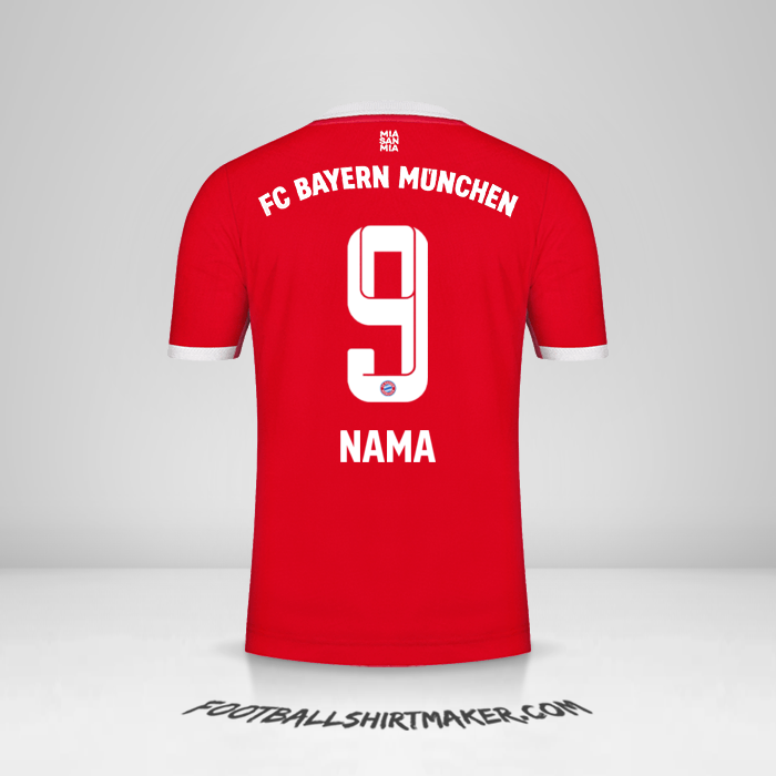 Jersey FC Bayern Munchen 2022/2023 -  nama - 9