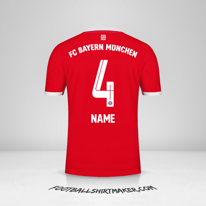 Shirt FC Bayern Munchen 2022/2023 -  name - 4