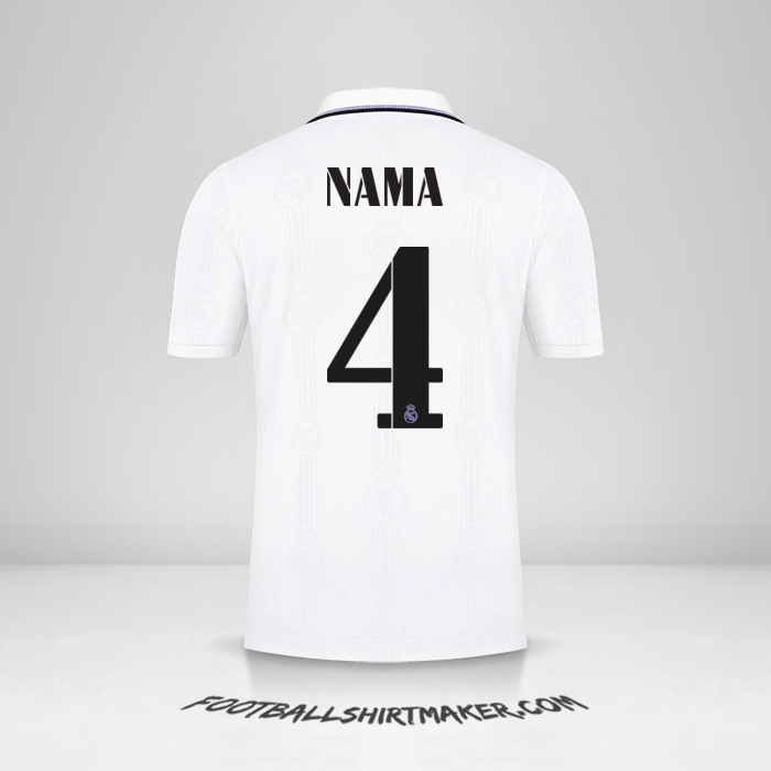 Jersey Real Madrid CF Cup 2022/2023 -  nama - 4