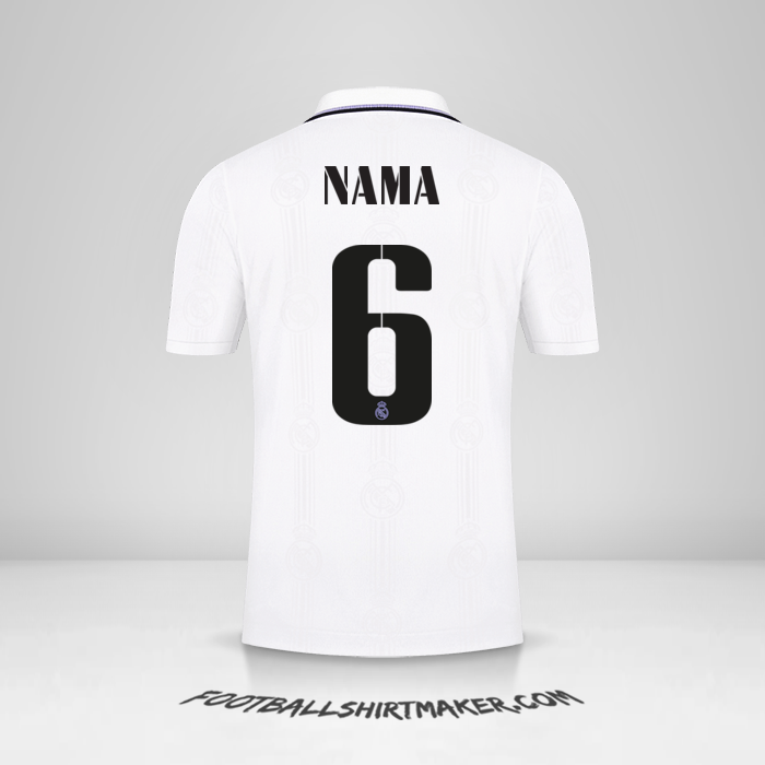 Jersey Real Madrid CF Cup 2022/2023 -  nama - 6
