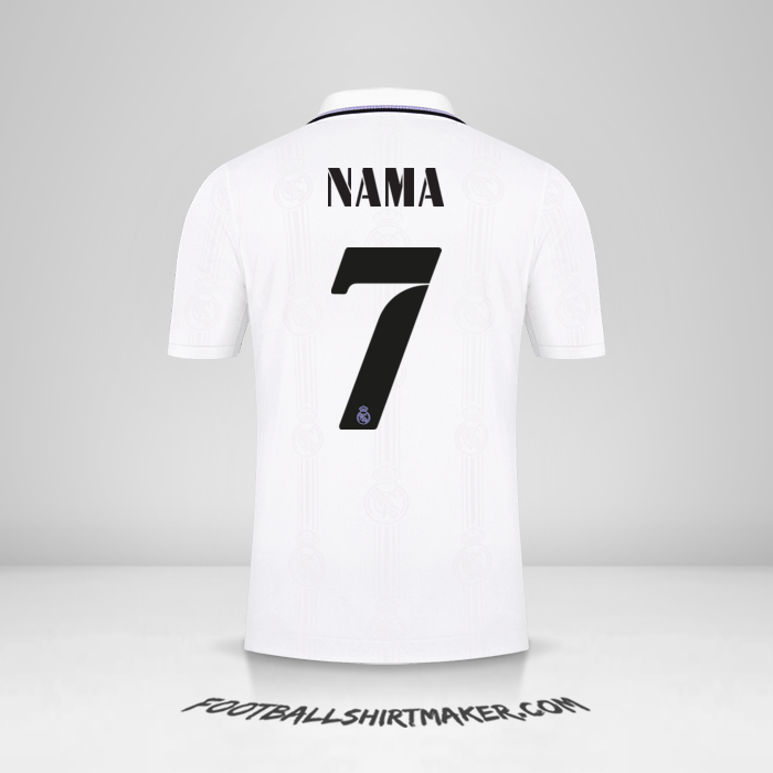 Jersey Real Madrid CF Cup 2022/2023 -  nama - 7