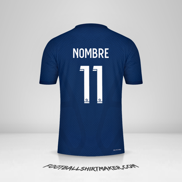 Jersey Paris Saint Germain 2022/2023 -  nombre - 11