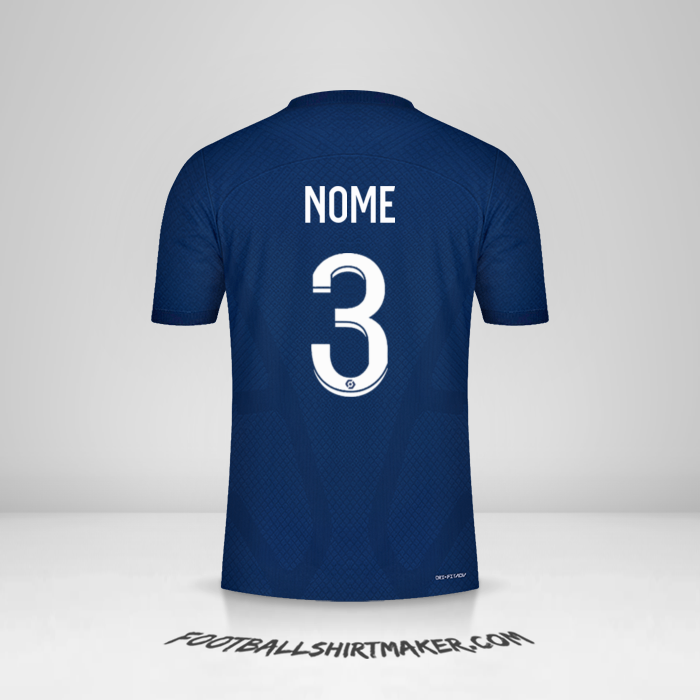 Maglia Paris Saint Germain 2022/2023 -  nome - 3
