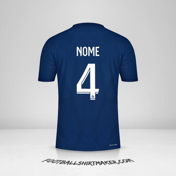 Maglia Paris Saint Germain 2022/2023 -  nome - 4