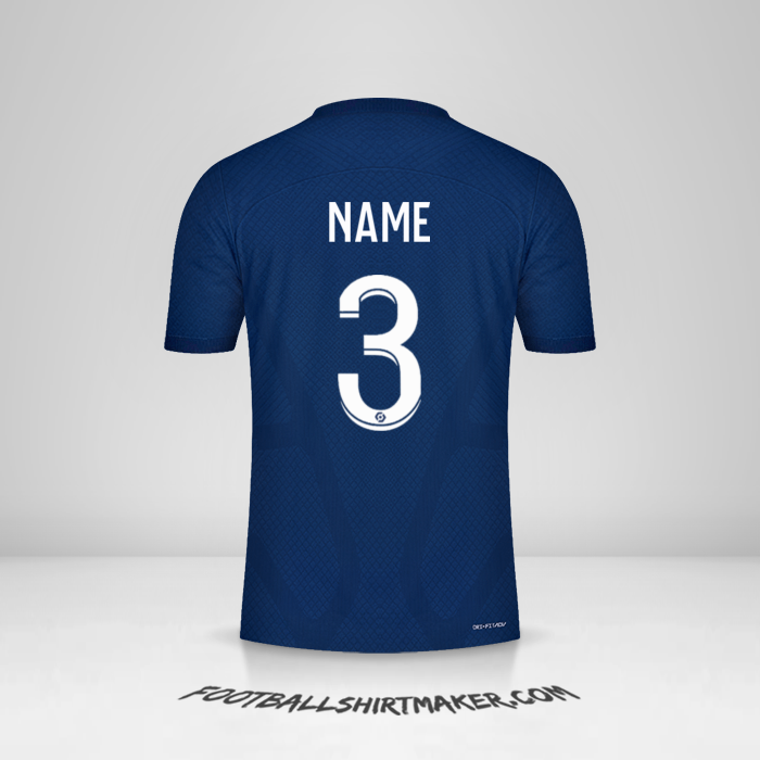 Trikot Paris Saint Germain 2022/2023 -  name - 3