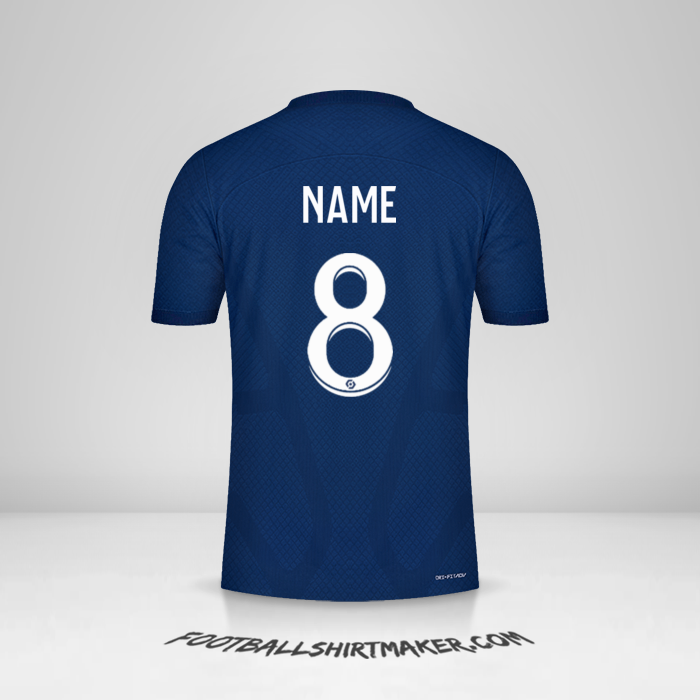Shirt Paris Saint Germain 2022/2023 -  name - 8