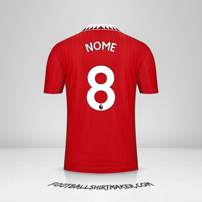 Maglia Manchester United 2022/2023 -  nome - 8
