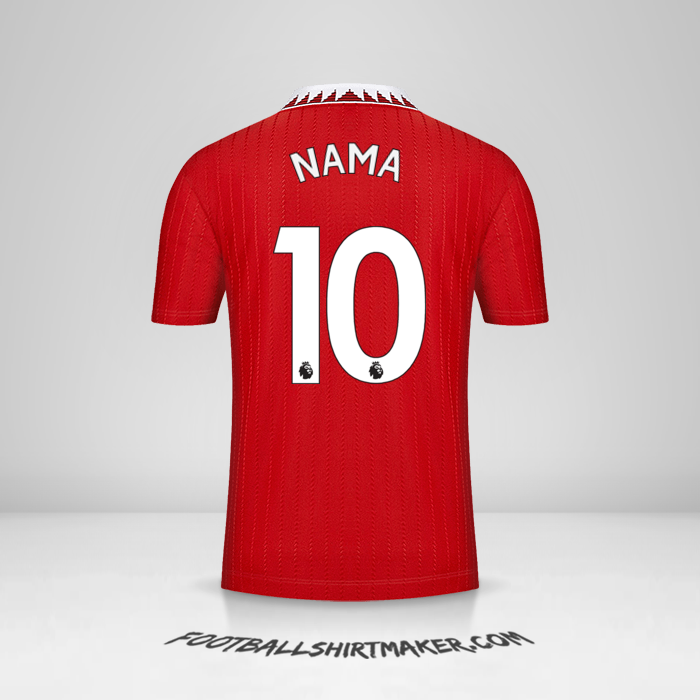 Jersey Manchester United 2022/2023 -  nama - 10