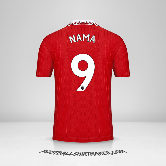 Jersey Manchester United 2022/2023 -  nama - 9