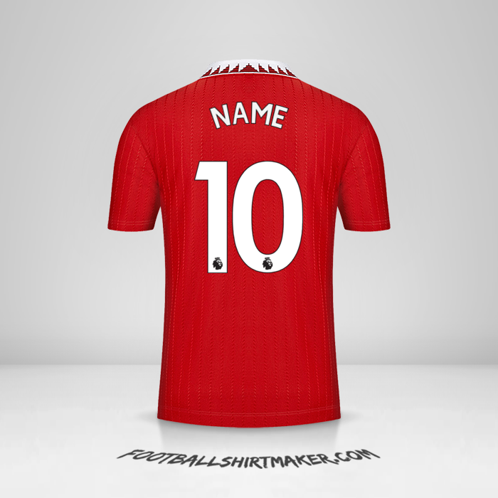 Trikot Manchester United 2022/2023 -  name - 10