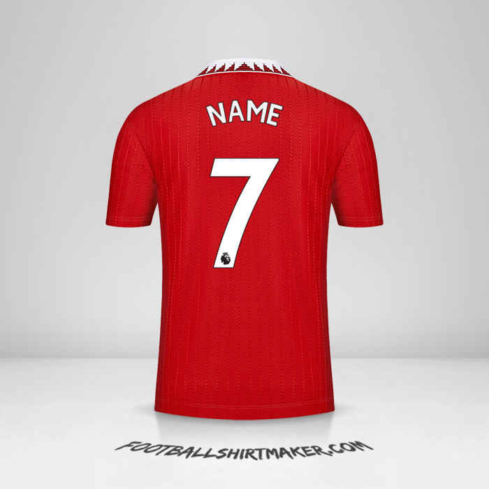 Trikot Manchester United 2022/2023 -  name - 7