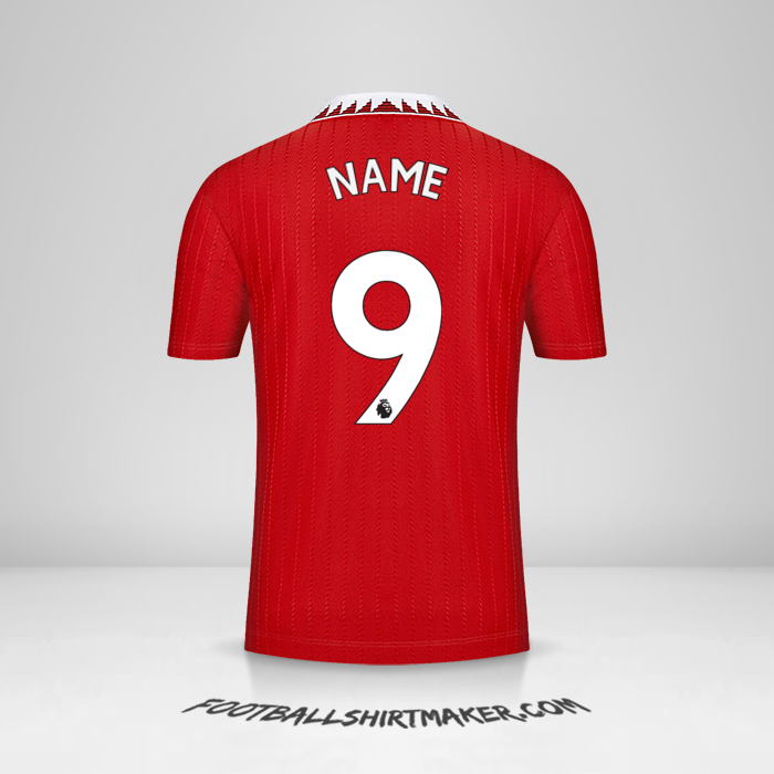 Trikot Manchester United 2022/2023 -  name - 9