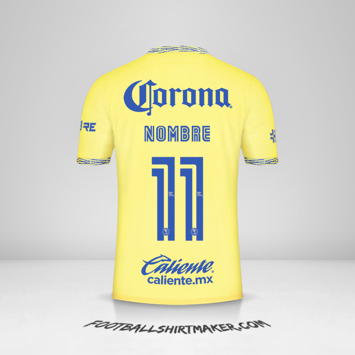 Jersey Club America 2022/2023 -  nombre - 11