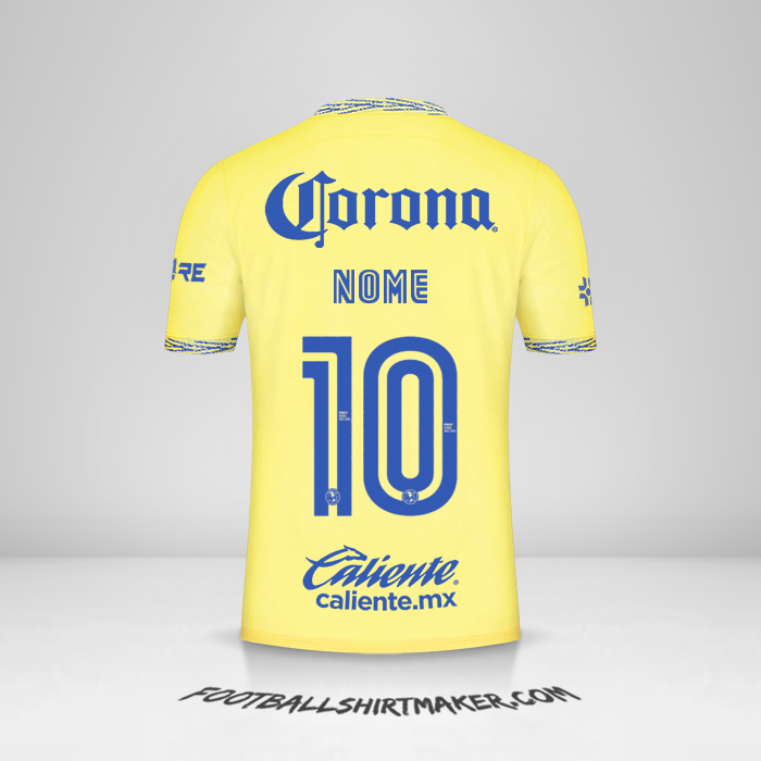 Camisa Club America 2022/2023 -  nome - 10