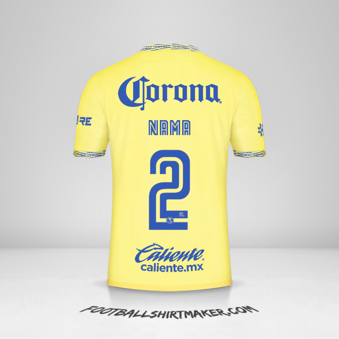 Jersey Club America 2022/2023 -  nama - 2