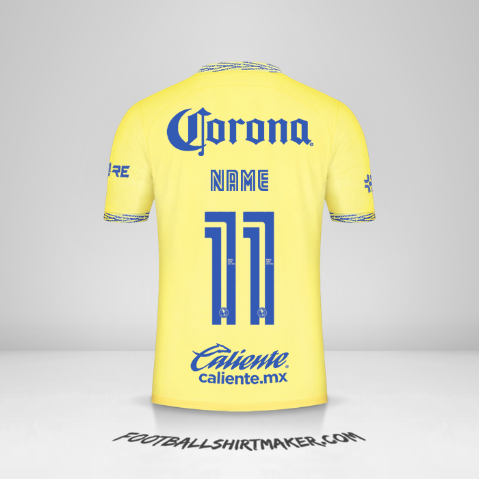 Shirt Club America 2022/2023 -  name - 11
