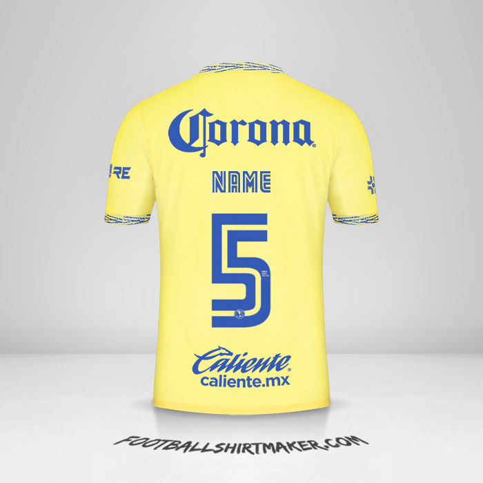 Jersey Club America 2022/2023 -  name - 5