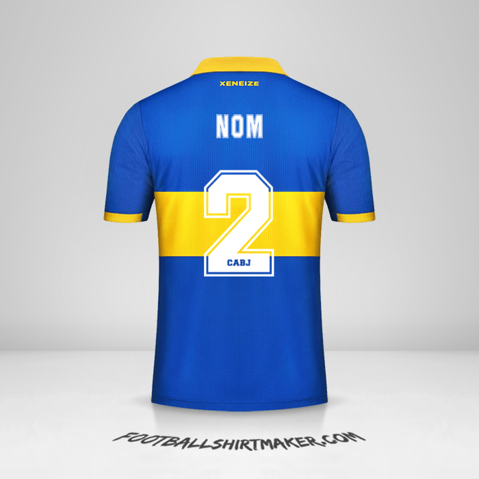 Maillot Boca Juniors 2022/2023 -  nom - 2