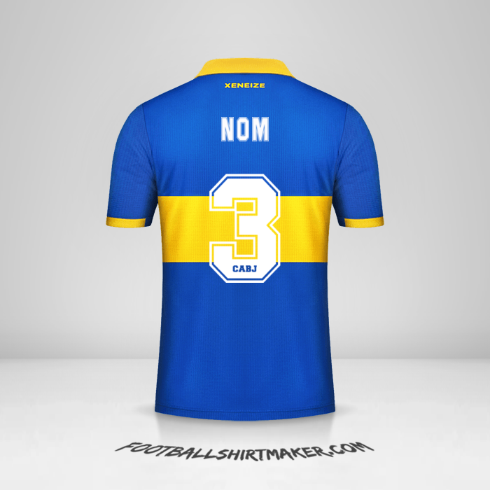 Maillot Boca Juniors 2022/2023 -  nom - 3