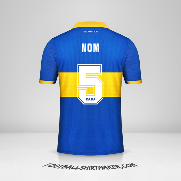Maillot Boca Juniors 2022/2023 -  nom - 5