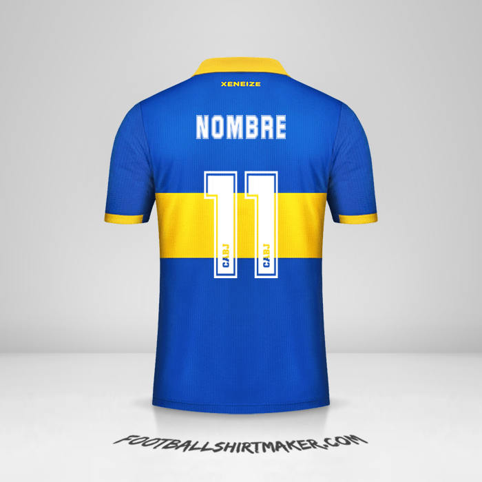 Camiseta Boca Juniors 2022/2023 -  nombre - 11
