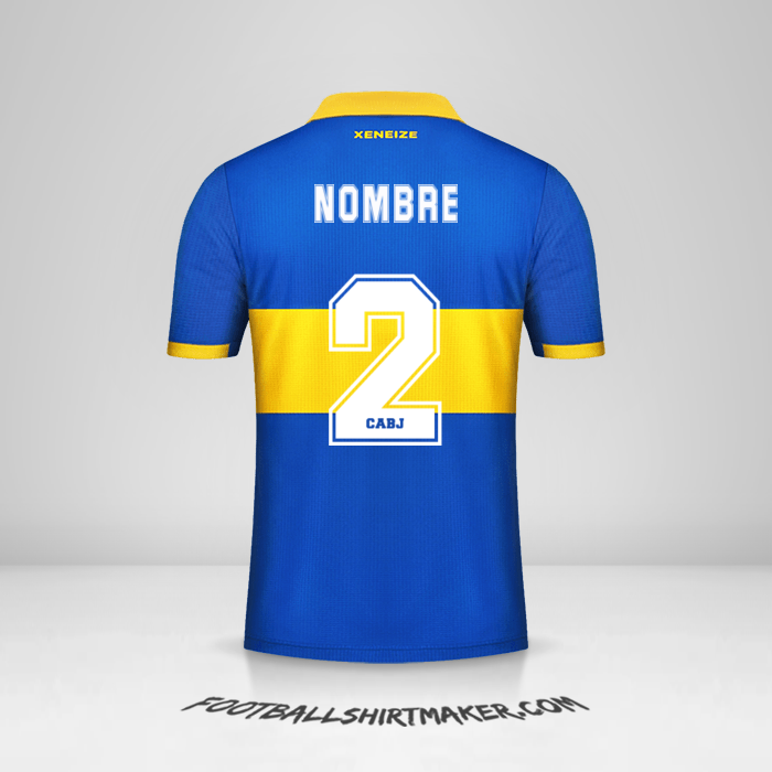 Jersey Boca Juniors 2022/2023 -  nombre - 2