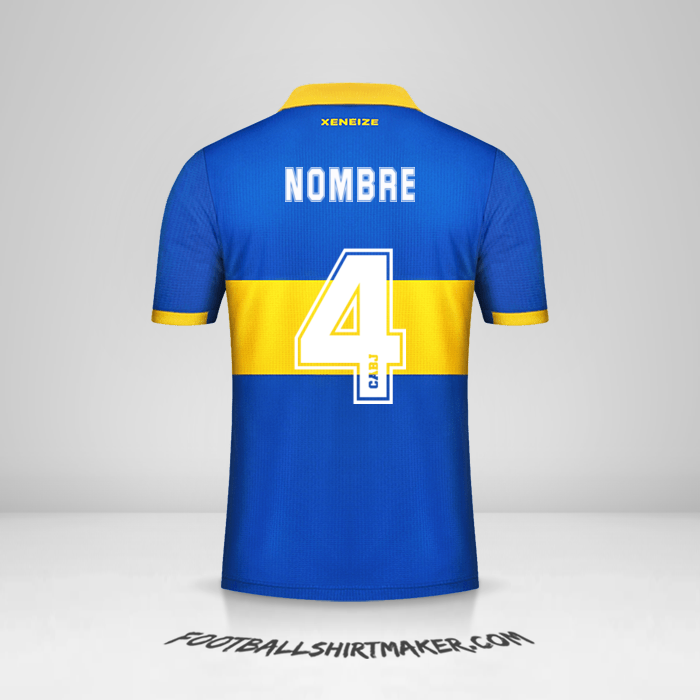 Camiseta Boca Juniors 2022/2023 -  nombre - 4