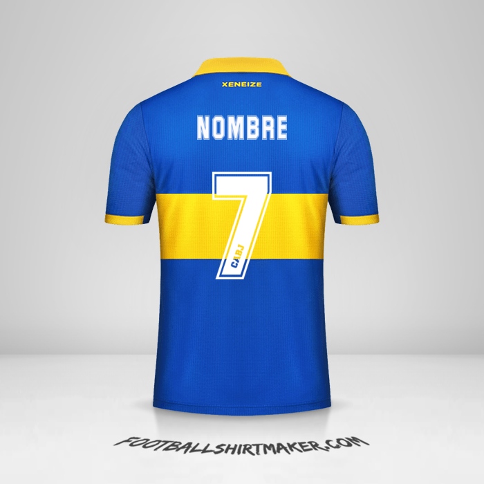 Camiseta Boca Juniors 2022/2023 -  nombre - 7