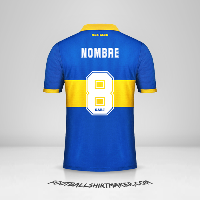 Camiseta Boca Juniors 2022/2023 -  nombre - 8