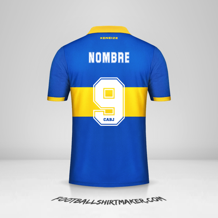 Camiseta Boca Juniors 2022/2023 -  nombre - 9