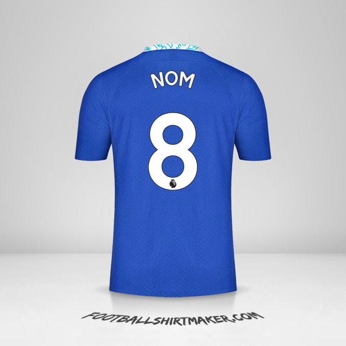 Maillot Chelsea 2022/2023 -  nom - 8