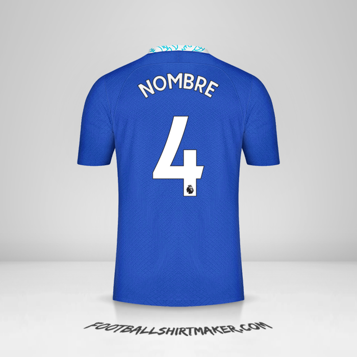 Jersey Chelsea 2022/2023 -  nombre - 4